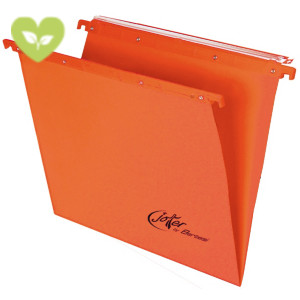 BERTESI Cartelle sospese per cassetti Linea Joker, Interasse 39-39,8 cm, Fondo a V, Arancio (confezione 10 pezzi) BERTESI Cartelle sospese per cassetti Linea Joker, Interasse 39-39,8 cm, Fondo a V, Arancio (confezione 10 pezzi)