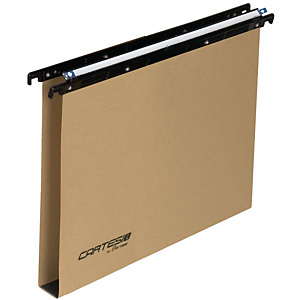 BERTESI Cartesio Eco-logica Cartelle sospese per cassetti, Interasse 33 cm, Fondo a U, Avana (confezione 25 pezzi) BERTESI Cartesio Eco-logica Cartelle sospese per cassetti, Interasse 33 cm, Fondo a U, Avana (confezione 25 pezzi)