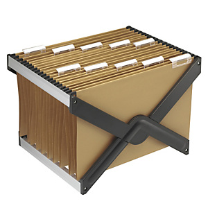 BERTESI Supporto per cartelle sospese Luxor - con 10 cartelle interasse 39 cm - 41 x 27,5 x 32 cm - avana BERTESI Supporto per cartelle sospese Luxor - con 10 cartelle interasse 39 cm - 41 x 27,5 x 32 cm - avana
