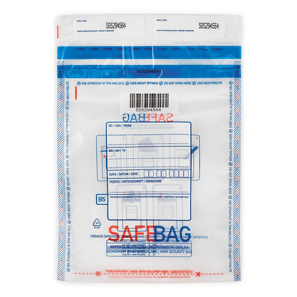Bezpečnostní obálky 200x260mm, bílé | SAFEBAG - 1