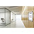 Bi-Office Cornice da parete con chiusura a scatto e angoli arrotondati, Alluminio, Formato A2 - 3