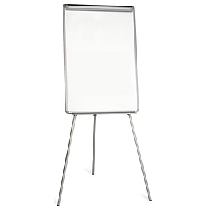 Bi-Office Economic Caballete con trípode, superficie de melamina no magnética, marco de plástico, 700 x 1000 mm Bi-Office Economic Caballete con trípode, superficie de melamina no magnética, marco de plástico, 700 x 1000 mm