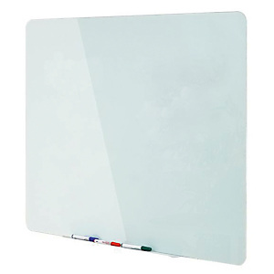 Bi-Office Lavagna magnetica cancellabile a secco in vetro, Superficie in vetro temperato bianco, Spessore vetro 4 mm, 1500 x 1200 mm Bi-Office Lavagna magnetica cancellabile a secco in vetro, Superficie in vetro temperato bianco, Spessore vetro 4 mm, 1500 x 1200 mm