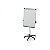 Bi-Office Lavagna portablocco mobile Earth, Superficie in melamina, Cornice in alluminio, 70 x 100 cm - 4
