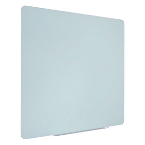 BI-OFFICE Magnetische glas-magneetbord, gehard wit glazen oppervlak, 4 mm, 1200 x 900 mm