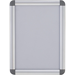 Bi-Office Marco tipo clip curvado de pared, aluminio, tamaño A0 Bi-Office Marco tipo clip curvado de pared, aluminio, tamaño A0