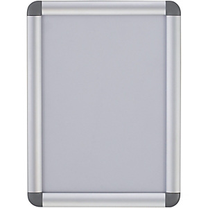 Bi-Office Marco tipo clip curvado de pared, aluminio, tamaño A2 Bi-Office Marco tipo clip curvado de pared, aluminio, tamaño A2