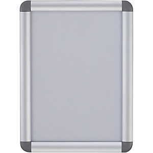 Bi-Office Marco tipo clip curvado de pared, aluminio, tamaño A3 Bi-Office Marco tipo clip curvado de pared, aluminio, tamaño A3