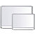 Bi-Office MasterVision Lavagna magnetica, Superficie smaltata bianco brillante, Cornice grigio chiaro, 1200 x 900 mm - 1
