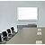 Bi-Office MasterVision, pizarra blanca magnética, superficie blanca brillante, acero lacado, marco gris claro, 1800 x 1200 mm - 2