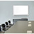 Bi-Office MasterVision, pizarra blanca magnética, superficie blanca brillante, acero lacado, marco gris claro, 900 x 600 mm - 2