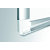 Bi-Office Maya New Generation, pizarra blanca, magnética, superficie de acero lacado, marco de aluminio gris, 1800 x 1200 mm - 3
