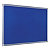 Bi-Office Maya New Generation, Tablón de fieltro, marco de aluminio, 1200 x 900 mm, azul - 1