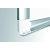 Bi-Office New Generation Maya Pizarra blanca, superficie magnética de acero lacado, marco de aluminio gris, 1200 x 900 mm - 3
