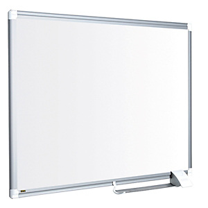Bi-Office New Generation Maya Pizarra blanca, superficie magnética de acero lacado, marco de aluminio gris, 1200 x 900 mm Bi-Office New Generation Maya Pizarra blanca, superficie magnética de acero lacado, marco de aluminio gris, 1200 x 900 mm