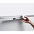 BI-OFFICE Nieuwe generatie Maya whiteboard, magnetisch, gelakt stalen oppervlak, grijs aluminium frame, 1200 x 900 mm - 2