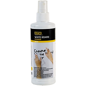 Bi-Office Spray limpiador para pizarras blancas, 250 ml