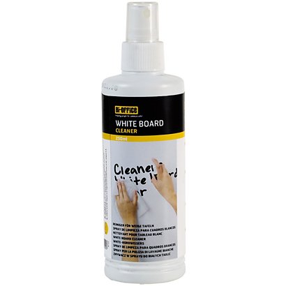 Bi-Office Spray limpiador para pizarras blancas, 250 ml