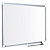 Bi-Office Tableau blanc laqué Maya New Generation - Surface magnétique - Cadre Aluminium - L.120 x H.90 cm - 1