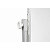 Bi-Office Tableau blanc émaillé mobile double face pivotant Earth - Surface magnétique - Cadre Aluminium - L.120 x H.90 cm - 4