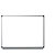 Bi-Office Tableau blanc émaillé NF - Surface magnétique - Cadre Aluminium - L.150 x H.100 cm - 1
