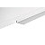 Bi-Office Tableau blanc émaillé - Surface magnétique - Cadre Aluminium - L.120 x H.90 cm - 2