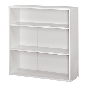 Bibliothèque Libri 2 - Blanc - H.100 x L. 94 cm Bibliothèque Libri 2 - Blanc - H.100 x L. 94 cm