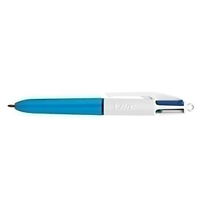 BIC® 4 Colours™ Shine Red Bolígrafo 4 colores retráctil con punta de bola, punta media de 1 mm, cuerpo metalizado, colores de tinta variados negra, azul, roja y verde BIC® 4 Colours™ Shine Red Bolígrafo 4 colores retráctil con punta de bola, punta media de 1 mm, cuerpo metalizado, colores de tinta variados negra, azul, roja y verde