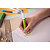 BIC® 4 couleurs Fluo Stylo bille rétractable pointe moyenne 1 mm + pointe jaune fluo 1,6 mm - 4
