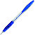 BIC® Atlantis Classic Penna a sfera a scatto, Punta media da 1 mm, Fusto traslucido con grip, Inchiostro blu (confezione 12 pezzi) - 1
