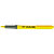 BIC® Brite Liner Grip Marcador fluorescente, Tecnología de tinta líquida, punta biselada, 1,6 mm-3,3 mm, Amarillo - 2