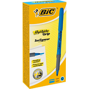 BIC® brite liner Grip - surligneur highlighter grip bleu