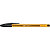 BIC® Cristal Fine Bolígrafo de punta de bola, punta fina de 0,8 mm, cuerpo naranja, tinta negra - 2