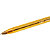 BIC® Cristal Fine Bolígrafo de punta de bola, punta fina de 0,8 mm, cuerpo naranja, tinta roja - 3
