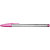 BIC® Cristal Fun Bolígrafo de punta de bola, punta ancha de 1,6 mm, cuerpo de plástico translúcido, tinta rosa - 3