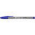 BIC® Cristal Large Bolígrafo de punta de bola, punta ancha de 1,6 mm, cuerpo de plástico translúcido, tinta azul - 2