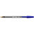BIC® Cristal Large Bolígrafo de punta de bola, punta ancha de 1,6 mm, cuerpo de plástico translúcido, tinta azul - 4