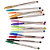 BIC® Cristal Multicolour Stylo bille à capuchon pointe large 1 mm - Pochette de 15 coloris assortis - 2