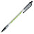 BIC® Ecolutions™ Clic Stic™ Bolígrafo de punta de bola retráctil, punta mediana de 1 mm, cuerpo translúcido, tinta negra - 1
