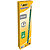 BIC® Evolution Crayon de papier avec gomme mine HB corps hexagonal vert - Boîte de 12 - 1