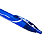 BIC® Gel-ocity Quick Dry Penna a sfera a scatto, Punta media 0,7 mm, Fusto con grip in gomma, Inchiostro gel blu (confezione 12 pezzi) - 2