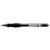 BIC® Gelocity Bolígrafo retráctil de gel, punta mediana de 0,7 mm, cuerpo translúcido con grip, tinta negra - 3