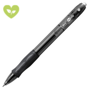 BIC® Gelocity Penna gel a scatto, Punta media da 0,7 mm, Fusto traslucido con grip, Inchiostro nero (confezione 12 pezzi) BIC® Gelocity Penna gel a scatto, Punta media da 0,7 mm, Fusto traslucido con grip, Inchiostro nero (confezione 12 pezzi)