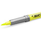 BIC® Highlighter Flex Marcador fluorescente, punta de pincel de 1-4,3 mm, Amarillo BIC® Highlighter Flex Marcador fluorescente, punta de pincel de 1-4,3 mm, Amarillo
