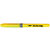BIC® Highlighter surligneur Grip, Pointe biseautée 3.4 mm, Jaune fluorescent - 3