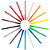 BIC® Kids Visa, Feutres de coloriage, pointe fine 0.9 mm- Pochette de 18 couleurs assorties - 2