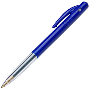 BIC M10 Original - Stylo bille rétractable pointe moyenne 1 mm Bleu