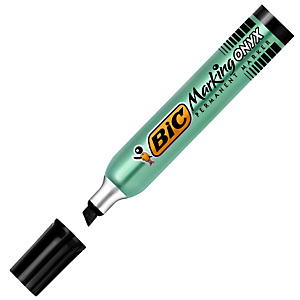 BIC Marcatori Marking Onyx 1591 - punta a scalpello 2,70-6,20mm - nero - Bic - conf. 12 pezzi BIC Marcatori Marking Onyx 1591 - punta a scalpello 2,70-6,20mm - nero - Bic - conf. 12 pezzi