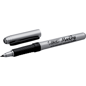 BIC® Marking™ CD-DVD, Marcatore permanente, Punta tonda, 0,7 mm, Nero (confezione 12 pezzi) BIC® Marking™ CD-DVD, Marcatore permanente, Punta tonda, 0,7 mm, Nero (confezione 12 pezzi)