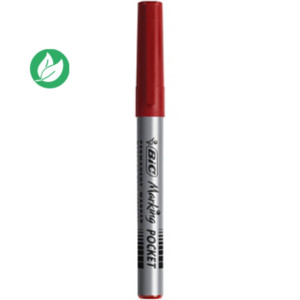 BIC Marking Fine ECOlutions Marqueur permanent pointe ogive fine - Rouge BIC Marking Fine ECOlutions Marqueur permanent pointe ogive fine - Rouge